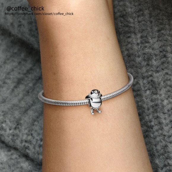 Pandora Skiing Penguin Charm|Pendant - Picture 2 of 2